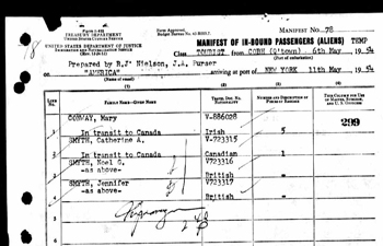 Year: 1954; Arrival:Microfilm serial: T715; Microfilm roll: T715_8451; Line: 1; List number: .